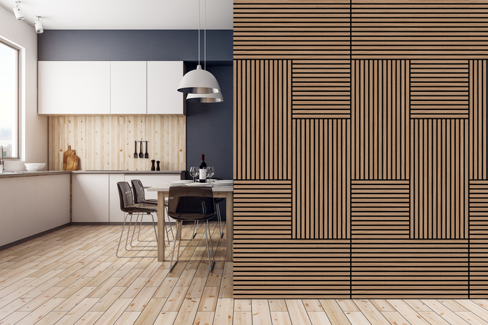 Jangal Modular Wall akustikpanel 52 x 52 cm - Davert Oak